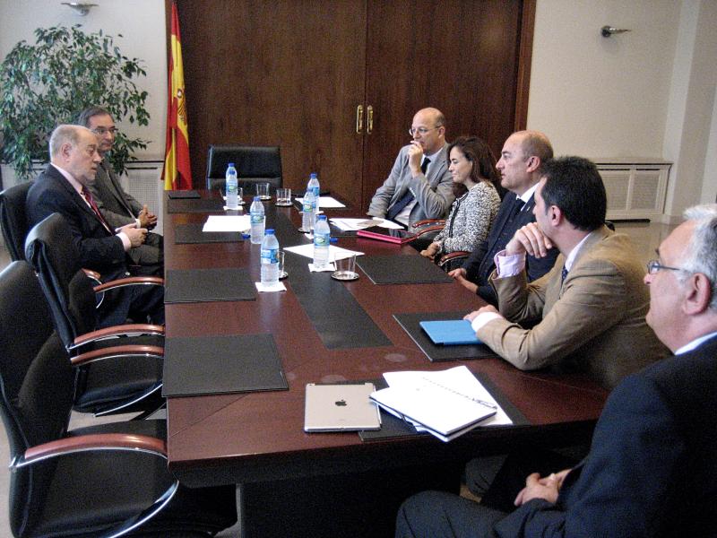 Visita del presidente de Renfe a Asturias.