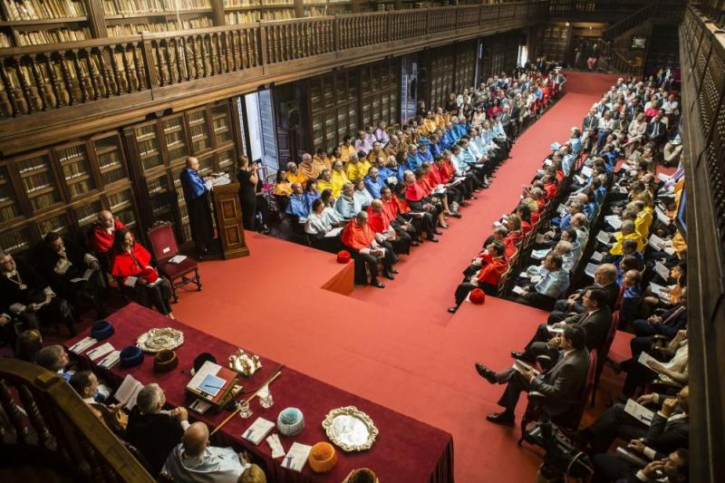 Acto de apertura del Curso Académico 2016-2017 de la Universidad de Oviedo.