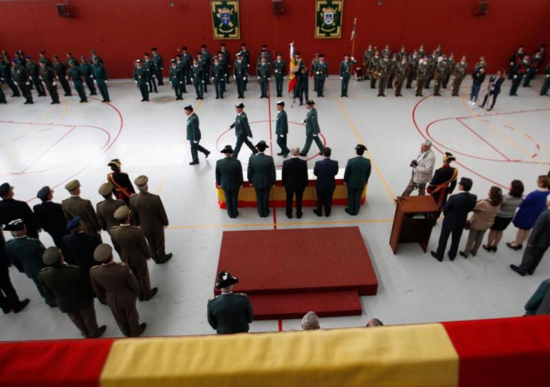El delegado del Gobierno en el Principado de Asturias presidió los actos conmemorativos del 173 Aniversario de la fundación del Cuerpo de la Guardia Civil.