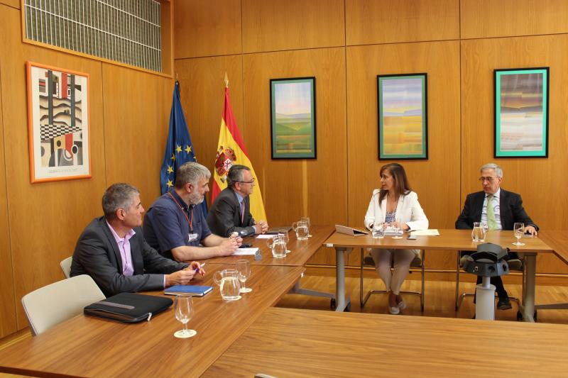 La directora general del Agua se reúne con el director general de Calidad Ambiental del Principado de Asturias en el marco del debate para alcanzar un Pacto Nacional del Agua.