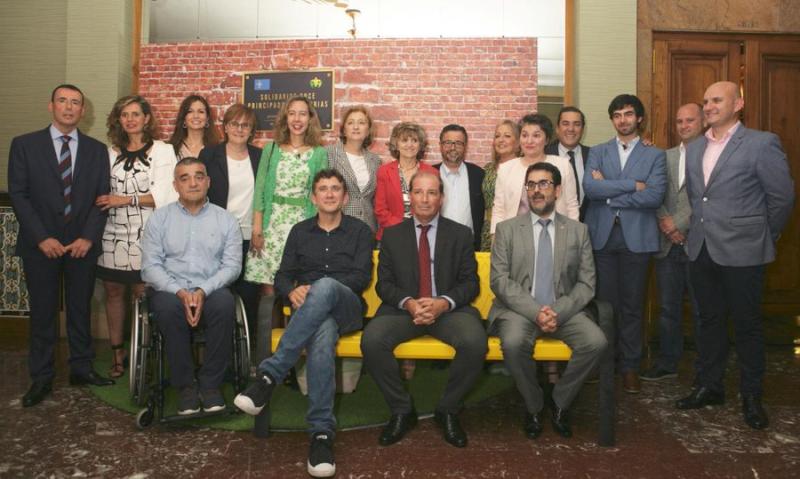 Entrega de los Premios Solidarios de ONCE Asturias