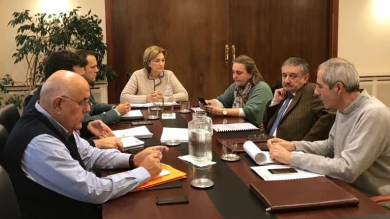 Reunión de coordinación e información sobre el estado de la Red de Carreteras del Estado en Asturias