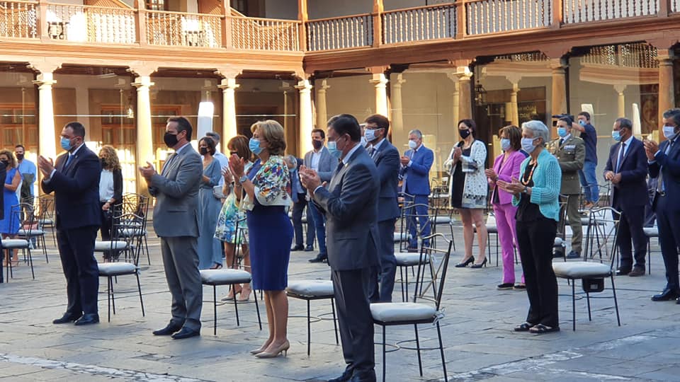 La Delegada del Gobierno asiste al acto institucional del Día de Asturias