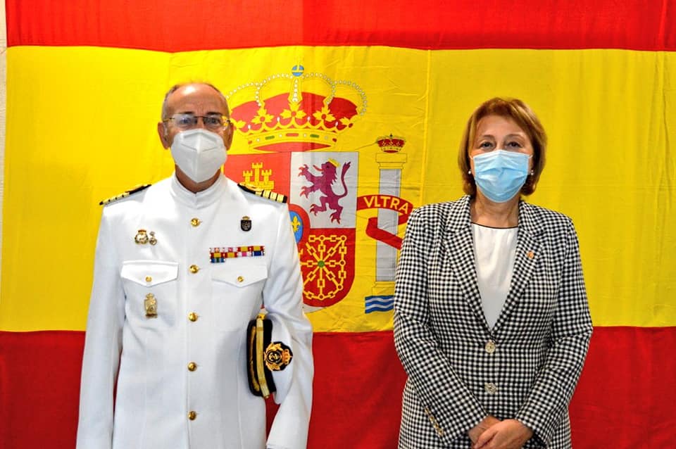 Toma de posesión del nuevo Comandante Naval de Gijón