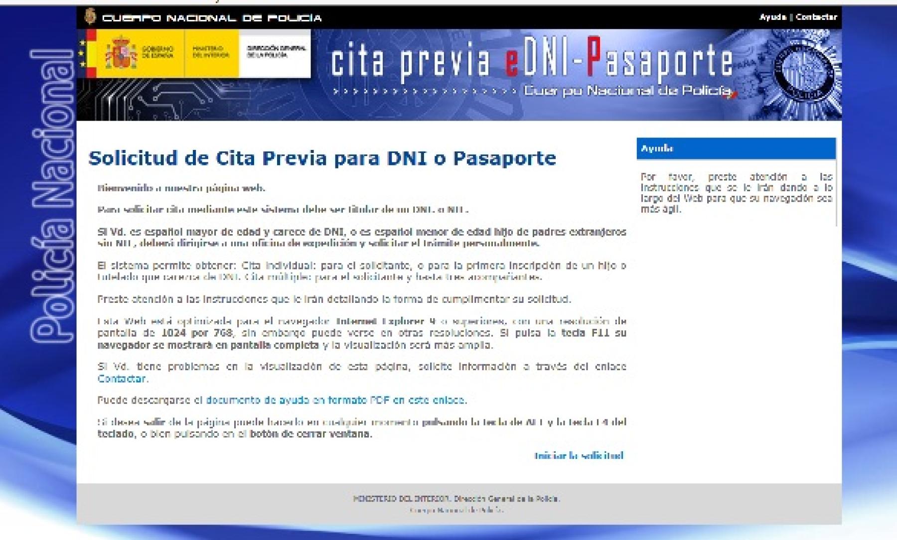 Ya es posible el pago por vía telemática de las tasas correspondientes a la expedición del DNI y del pasaporte