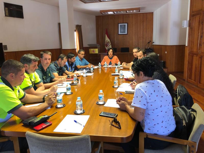La Dirección Insular de la Administración General del Estado en La Gomera coordina el dispositivo de seguridad para la III Subida Alajeró
