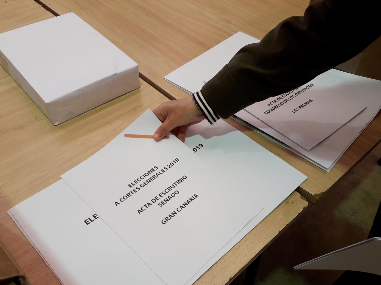 Más de millón y medio de electores están llamados a las urnas en Canarias con motivo de las Elecciones Generales
