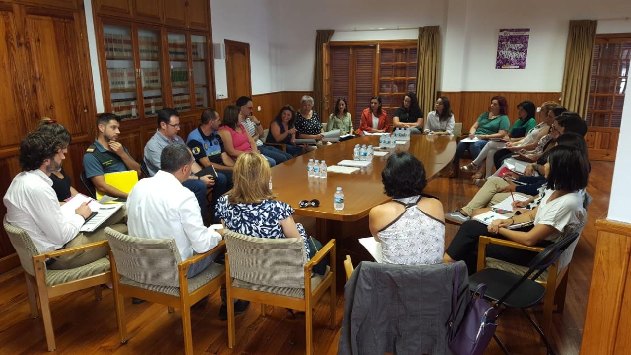 La Dirección Insular de La Gomera lidera una reunión en materia de violencia de género