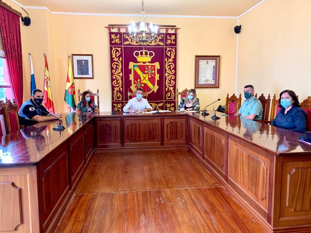 San Andrés y Sauces (La Palma) firma un protocolo de colaboración policial con el Estado contra la Violencia de Género