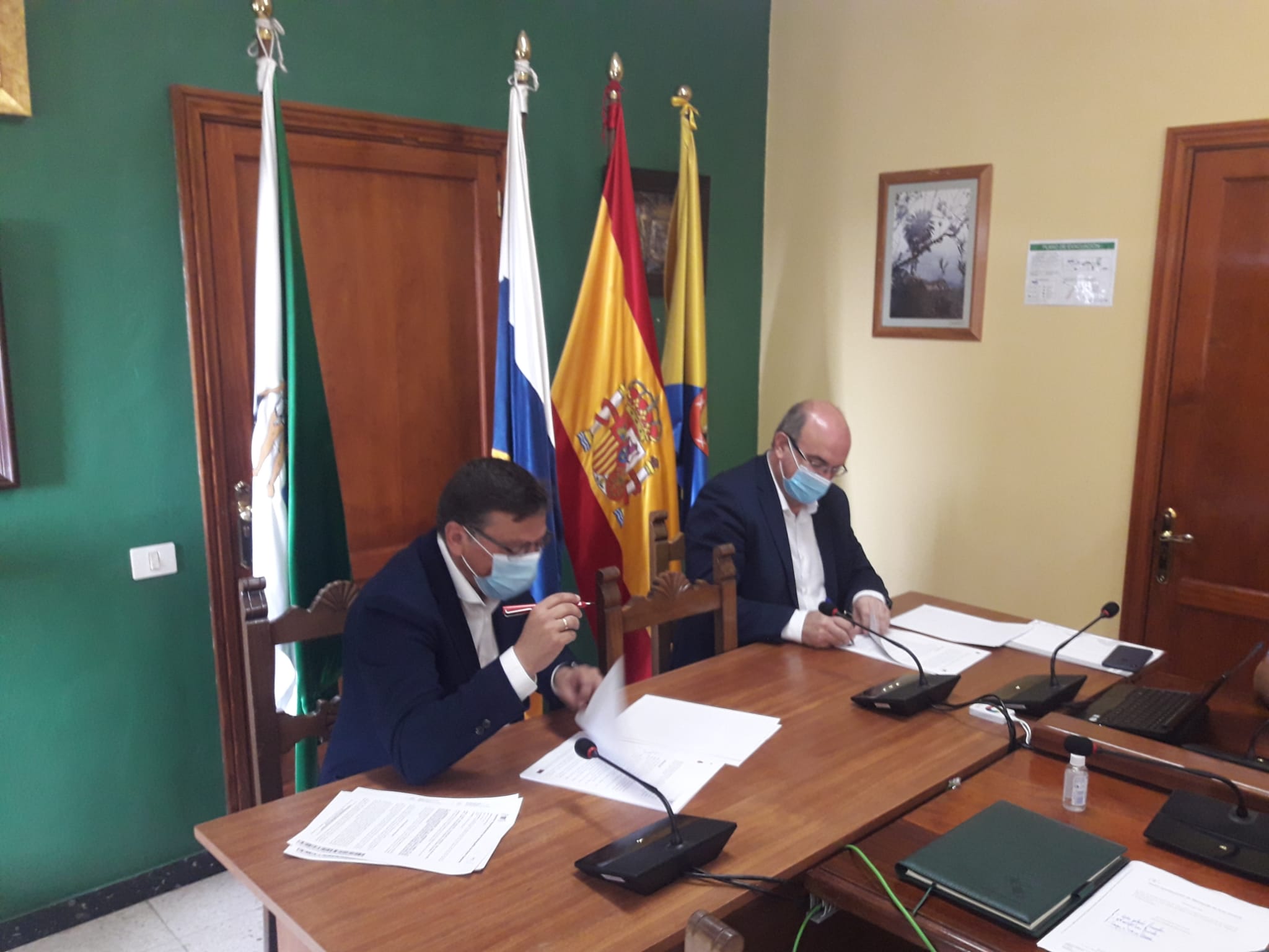 Valsequillo de Gran Canaria ratifica su compromiso de colaboración policial con el Estado contra la Violencia de Género