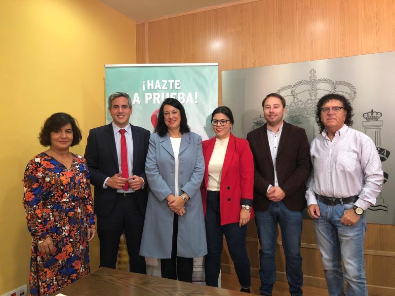 El delegado del Gobierno en Cantabria y APLEC Inclusión+Igualdad presentan la campaña ‘Hazte la prueba’ para fomentar la prevención ante el VIH