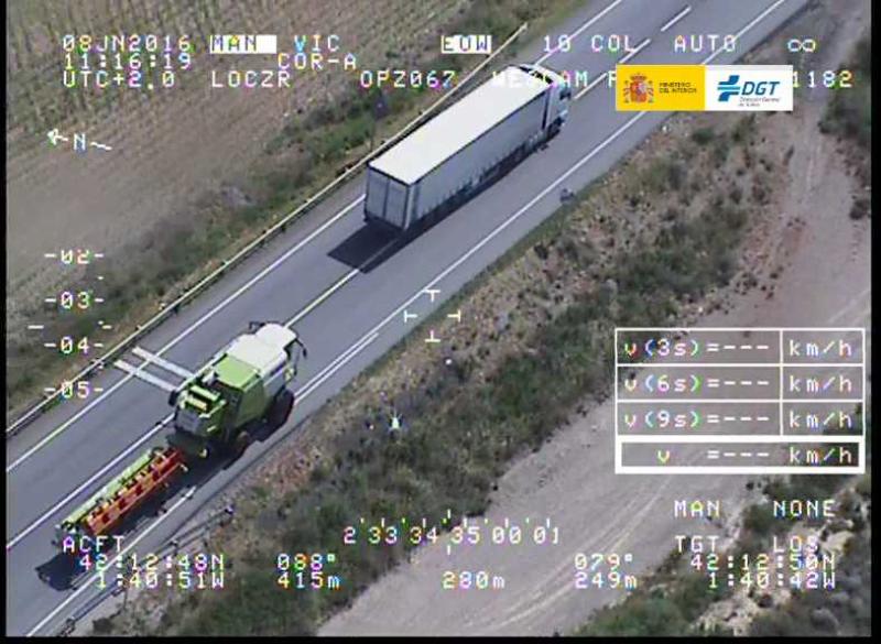 Camiones y autobuses objetivo de la nueva campaña de vigilancia de la DGT