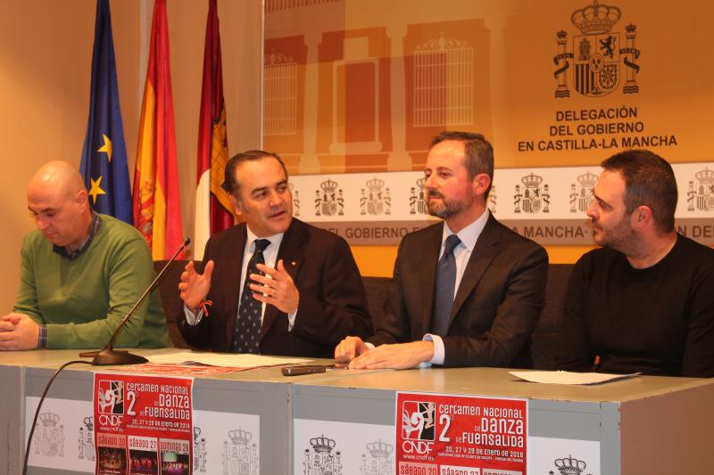Gregorio: “Iniciativas como el Certamen Nacional de Danza de Fuensalida contribuyen a mejorar las cifras récord del turismo español”