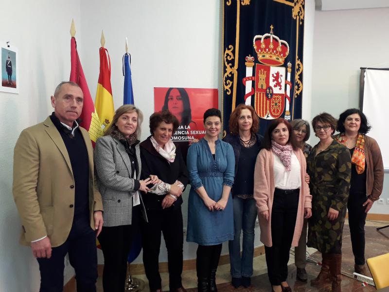 Mar Álvarez, Jefa de Unidad en Castilla-La Mancha, coordina en Ciudad Real un encuentro sobre los Protocolos de Actuación y el Pacto de Estado contra la Violencia sobre la Mujer