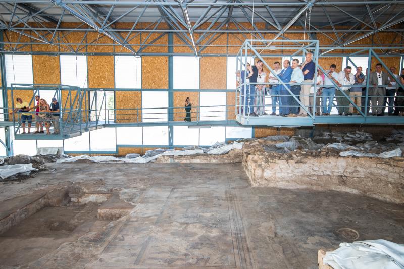 El Gobierno de España financia, con el 1,5% cultural, el 75% de las obras de recuperación del yacimiento arqueológico de Noheda (Cuenca)