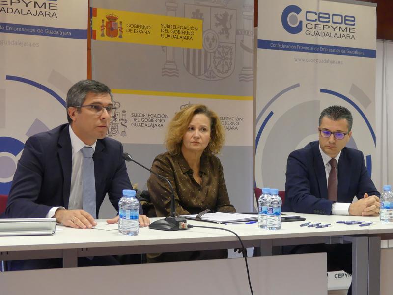 El subdelegado del Gobierno de España en la provincia de Guadalajara, Ángel Canales, destaca el papel de la formación como “llave que abre nuevas puertas en el mundo laboral”