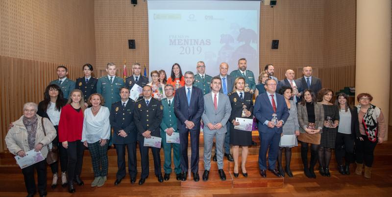 Francisco Tierraseca subraya la importancia del consenso social contra la violencia machista en el acto de entrega Premios Meninas 2019, celebrado en el Museo del Ejército de Toledo