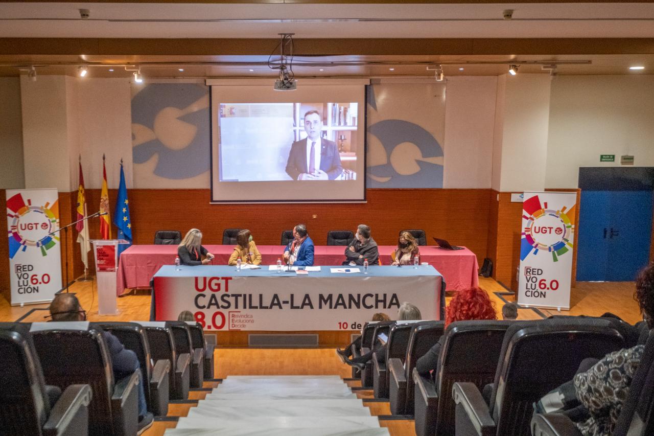 El delegado del Gobierno en Castilla-La Mancha ofrece a UGT “trabajar en común” para una recuperación donde prime la cohesión social 