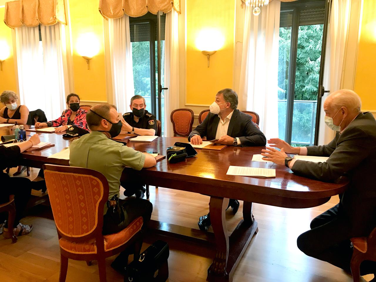El subdelegado del Gobierno en Cuenca preside la reunión del Centro de Coordinación Operativa Provincial