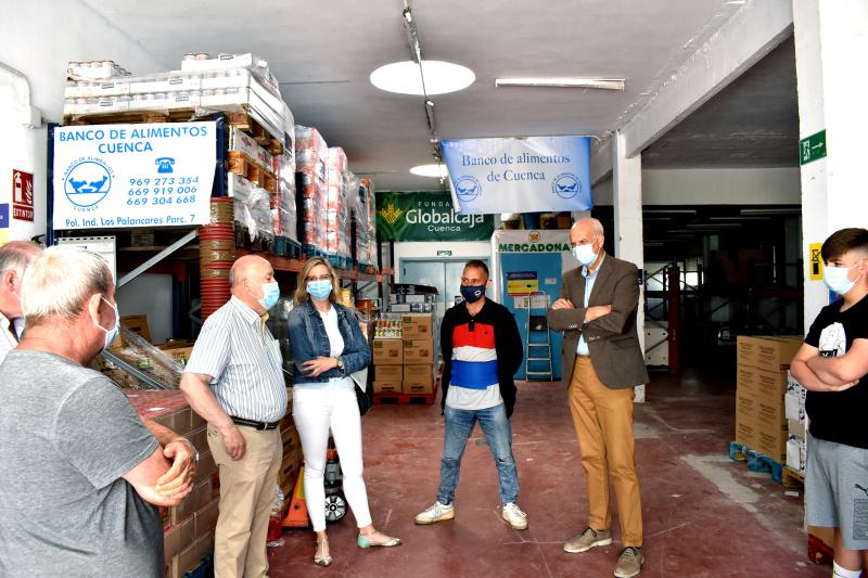 Cuenca inicia la distribución de alimentos a personas desfavorecidas a través de Cruz Roja y Banco de Alimentos, dentro del Programa de Ayuda Alimentaria 2021