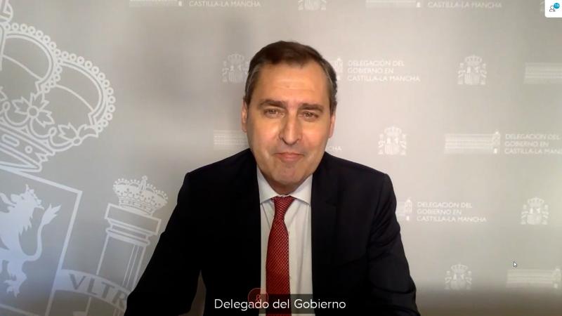 El delegado del Gobierno, durante la presentación del Informe CUMPLIENDO en Castilla-La Mancha, afirma que “2021 es el año en el que trabajamos para la recuperación y la generación de confianza”