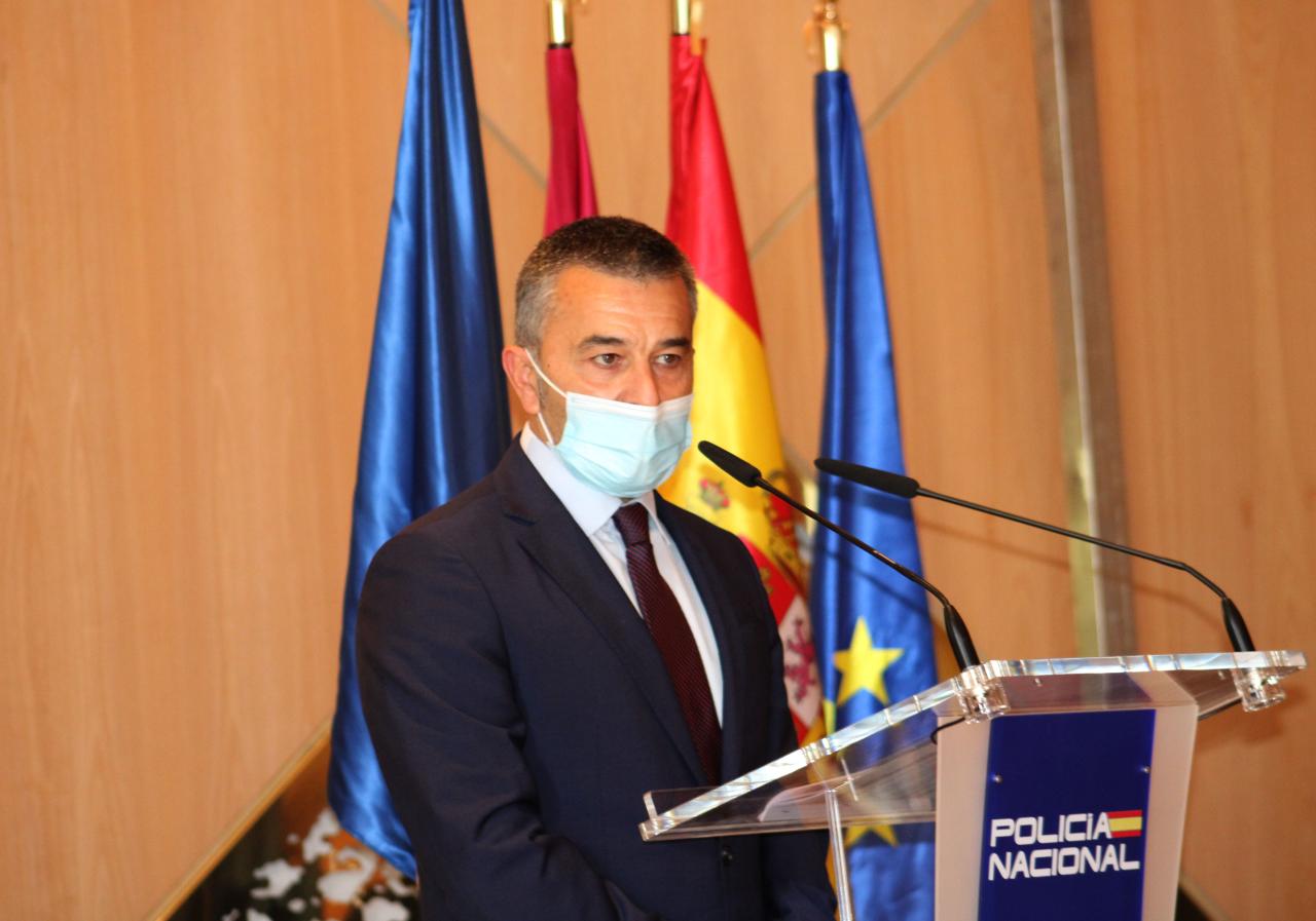 El subdelegado del Gobierno de España en la provincia de Albacete elogia la profesionalidad de la Policía albaceteña en el Día de su Patrón