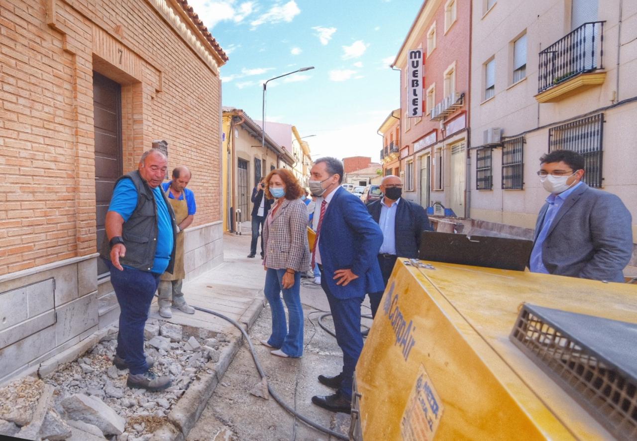Tierraseca visita el desarrollo del Plan de Empleo de Zonas Rurales Deprimidas en Ciudad Real, provincia que ha recibido una inversión de 4,5 millones de euros