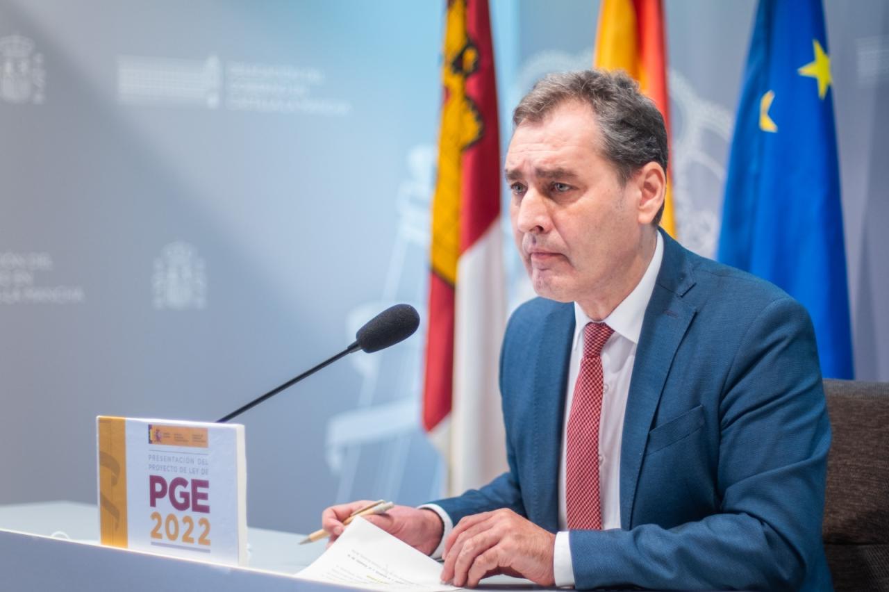 Castilla-La Mancha recibirá 536 millones de euros en inversiones para impulsar “la recuperación justa”, según recoge el Proyecto de PGE 2022