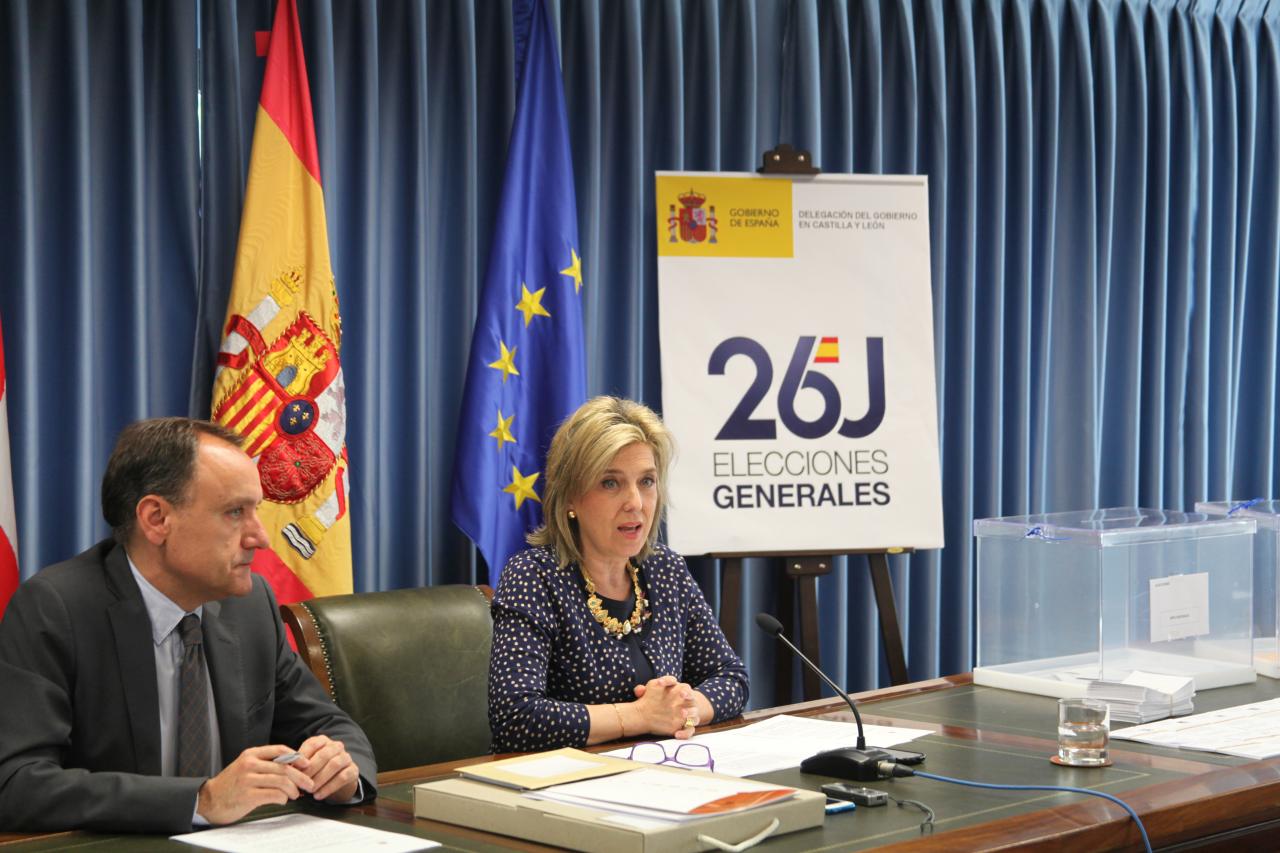 La Delegación del Gobierno en Castilla y León ultima la infraestructura para las Elecciones Generales del 26 de junio, en las que pueden votar 2.136.012 ciudadanos de la región