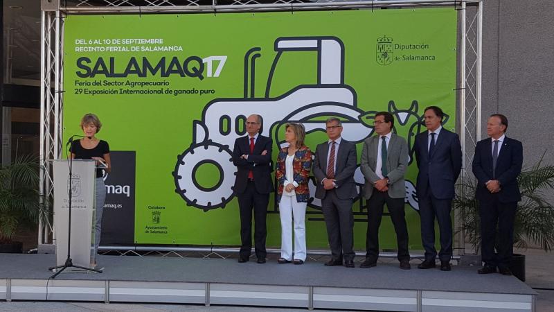 La Ministra García Tejerina inaugura Salamaq17, ejemplo de la fuerza del sector agroalimentario español