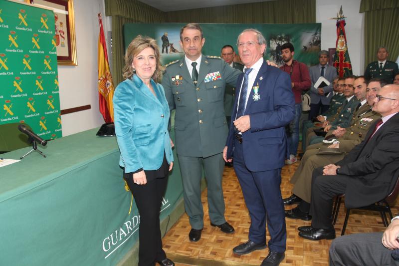 La delegada del Gobierno en Castilla y León preside en Valladolid el acto conmemorativo del 174 aniversario de la fundación de la Guardia Civil