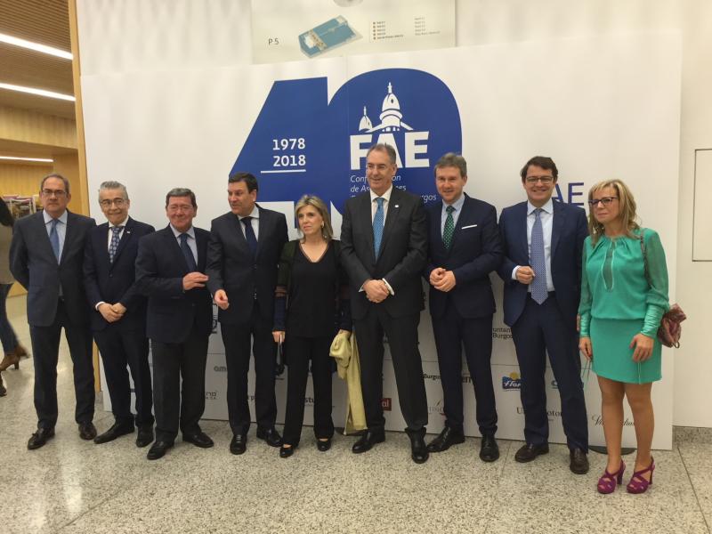 La delegada del Gobierno en Castilla y León ha asistido a los Premios FAE de Oro 2018