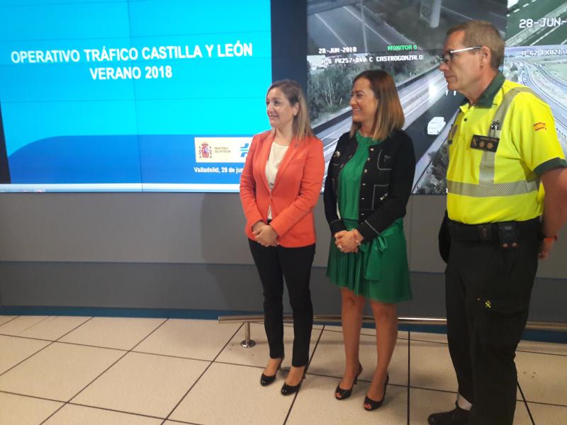 La Delegada de Gobierno ha presentado el dispositivo especial de tráfico en Castilla y León para este verano