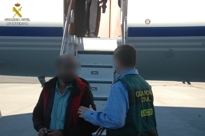 Extraditados a los EE.UU dos detenidos por la Guardia Civil implicados en tráfico de drogas y venta de misiles tierra-aire 