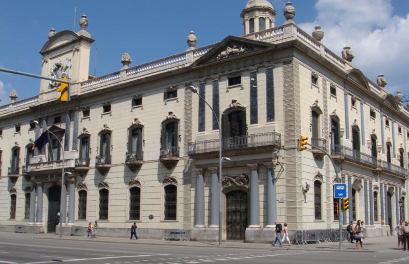 Obras de rehabilitación de la sede de la Delegación del Gobierno en Cataluña