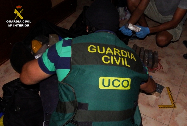 La Guardia Civil desmantela una red de tráfico de heroína procedente de los Balcanes y Turquía