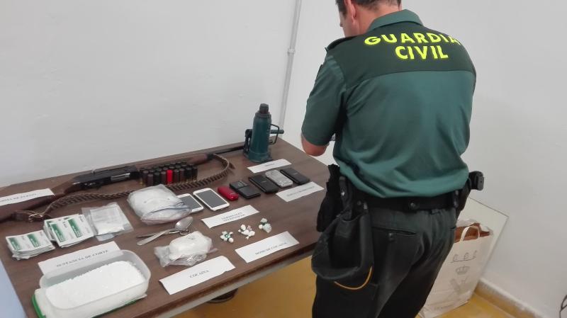 La Guardia Civil desmantela una organización dedicada a la distribución de cocaína