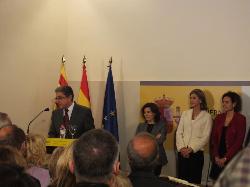 Enric Millo, en su toma de posesión: "Quiero que la Delegación del Gobierno se convierta en la casa de todos los catalanes"