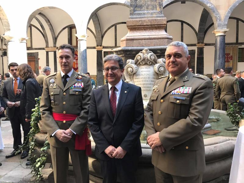 El teniente Fernando Aznar toma posesión como Inspector General del Ejército