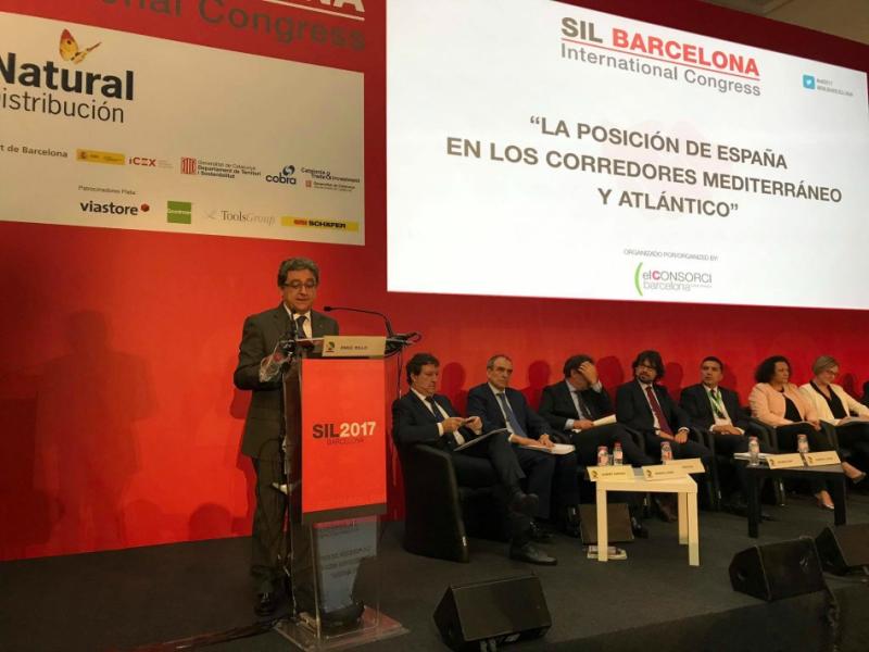Enric Millo destaca el esfuerzo del Gobierno de España para convertir Cataluña en un importante polo logístico