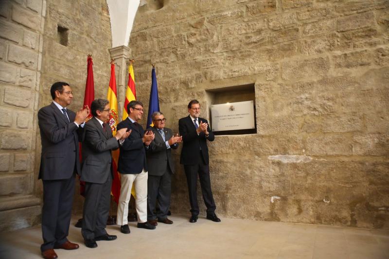 Rajoy afirma, durante la inauguración del Parador de Lleida, que el turismo es 