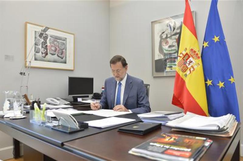 Carta de Mariano Rajoy a Carles Puigdemont 