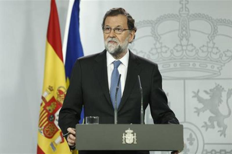 Rajoy anuncia el cese de Puigdemont y su Gobierno y la convocatoria de elecciones autonómicas en Cataluña el 21 de diciembre 