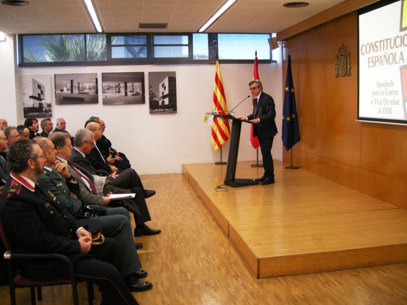 La Subdelegación del Gobierno en Tarragona ha celebrado el Día de la Constitución con un acto institucional