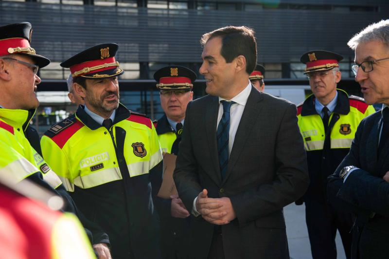 El secretario de Estado de Seguridad ha visitado el Complejo Central de la Policía de la Generalitat – Mossos d'Esquadra