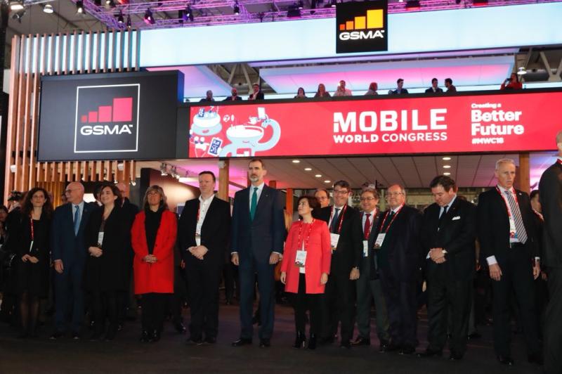 Enric Millo agradece a Su Majestad el Rey su apoyo al Mobile World Congress