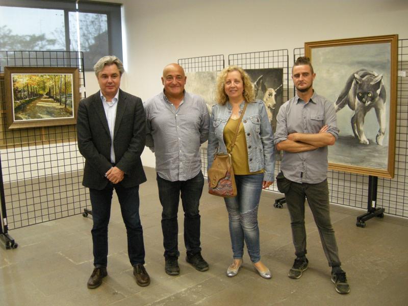 La Subdelegación del Gobierno en Tarragona ofrece una muestra de “Cuatro  artistes” en la “Sala Sota”