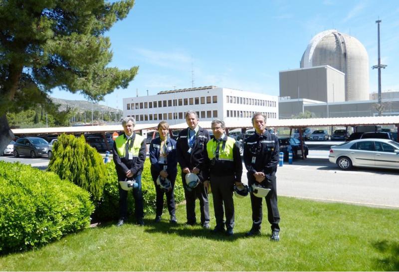 Enric Millo visita la central nuclear de Vandellós II para conocer las inversiones en seguridad fijadas por el Consejo de Seguridad Nuclear