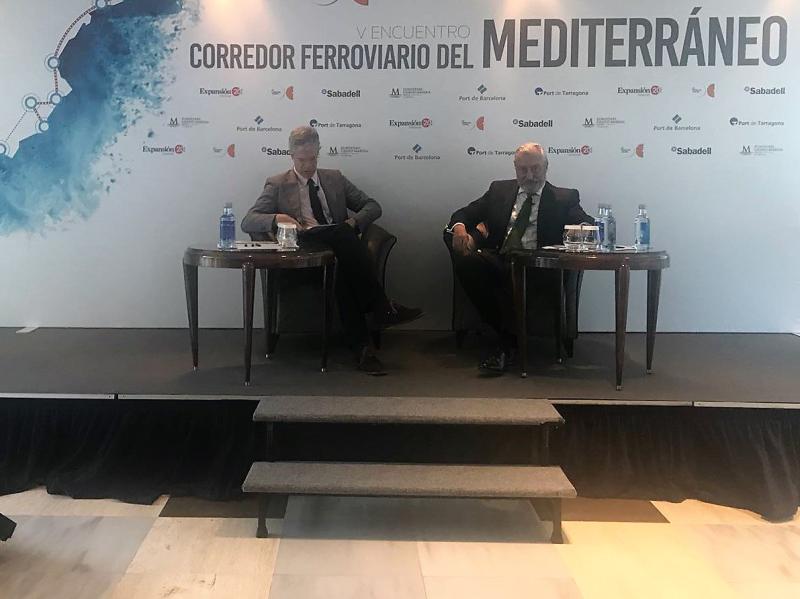 El secretario de Estado de Infraestructuras subraya que el Corredor Mediterráneo a su paso por Cataluña se encuentra ejecutado al 90%