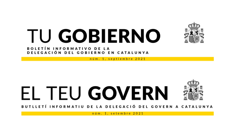 Tu Gobierno. Boletín Informativo de la delegación del Gobierno en Cataluña 